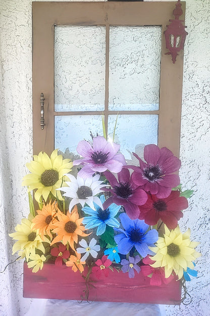 Upclyce Project, Window Frame w/Flower Box