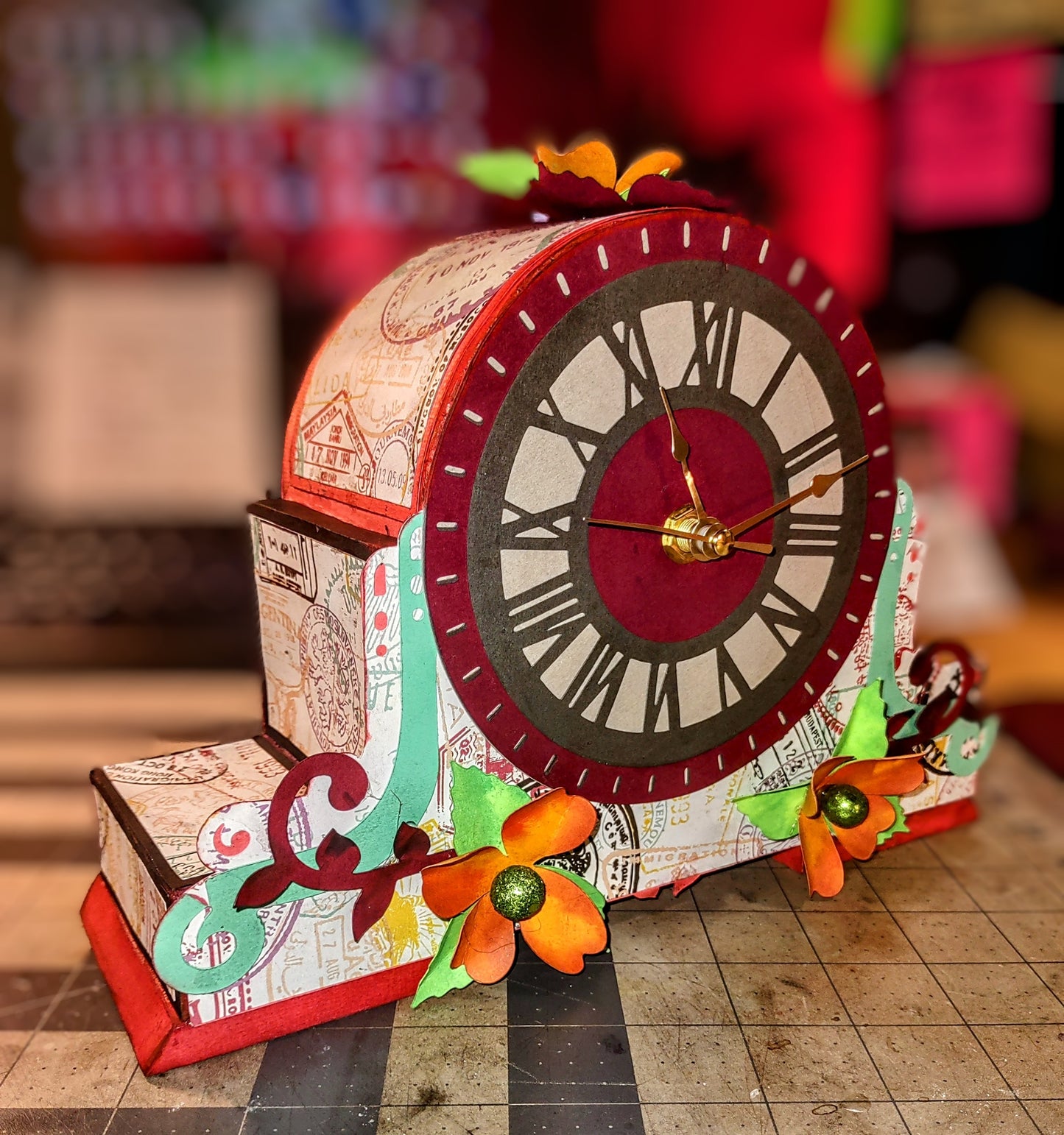 Fireplace Mantle Clock