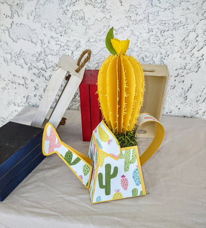 Cactus watering can